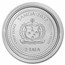 2022 Samoa 1 oz Silver 2 Tala Light of Christ BU