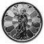 2022 Samoa 1 oz Silver 2 Tala Light of Christ (Rhodium)