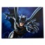 2022 Samoa 1 oz Silver Batman Batarang Colorized Shaped Coin BU