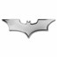 2022 Samoa 1 oz Silver Batman Batarang Shaped Coin BU