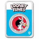 2022 Samoa 1 oz Silver Looney Tunes Bugs Bunny Colorized with TEP