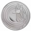 2022 Samoa 1 oz Silver Looney Tunes Daffy Duck BU