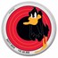 2022 Samoa 1 oz Silver Looney Tunes Daffy Duck Colorized with TEP