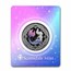 2022 Samoa 1 oz Silver Mermaid Princess of the Seas (Colorized)