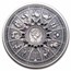 2022 Samoa 2 oz Silver Antique Hera vs Aquarius