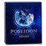 2022 Samoa 2 oz Silver Antique Poseidon vs Pisces