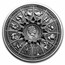 2022 Samoa 2 oz Silver Antique Poseidon vs Pisces
