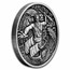 2022 Samoa 2 oz Silver Antique Poseidon vs Pisces