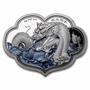 2022 Samoa 2 oz Silver Dragon Get Water