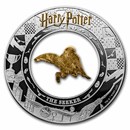 2022 Samoa 2 oz Silver Harry Potter: The Golden Seeker