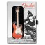 2022 SI 1 oz Proof Silver Fender®Fiesta Red Stratocaster
