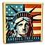 2022 SI 2 oz $5 Silver Statue of Liberty: America the Free