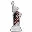 2022 SI 2 oz $5 Silver Statue of Liberty: America the Free