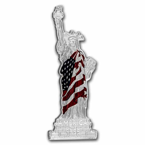 2022 SI 2 oz $5 Silver Statue of Liberty: America the Free 2022 SI 2 oz $5 Silver Statue of Liberty: America the Free