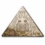 2022 Sierra Leone 1 oz Bronze Goldclad® $1 King Tut Pyramid Coin