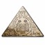 2022 Sierra Leone 1 oz Bronze Goldclad® $1 King Tut Pyramid Coin