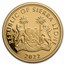 2022 Sierra Leone 1 oz Gold $100 Big Five: Lion BU