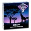 2022 Sierra Leone 2 oz Silver $20 High Relief Wild Five: Giraffe