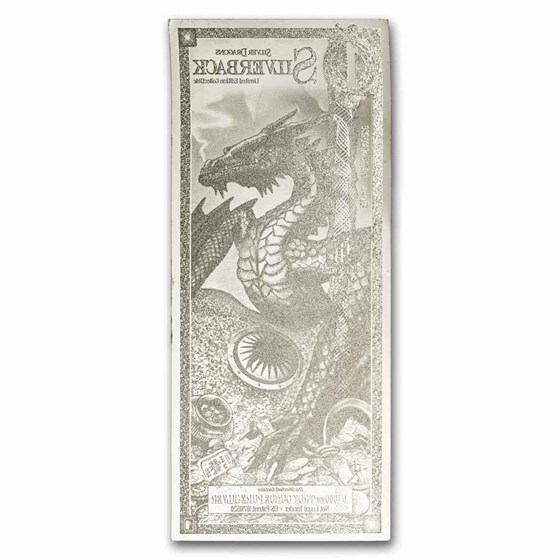 2022 Silverbacks Silver Dragon Silver Note (Red)