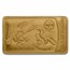 2022 Solomon Isl. 1/2 Gram Gold Famous Motifs: American Eagle