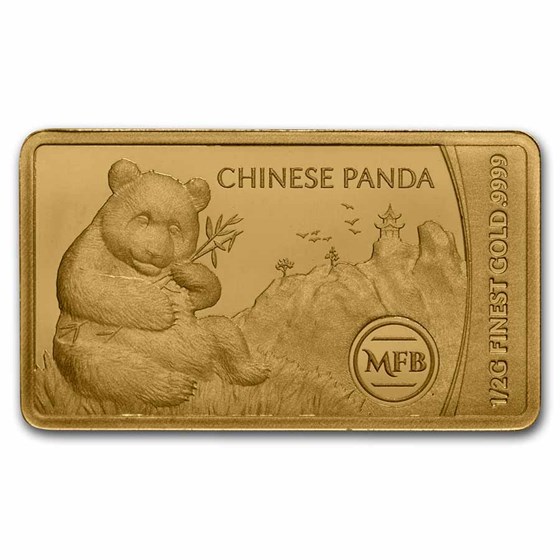 2022 Solomon Isl. 1/2 Gram Gold Famous Motifs: Chinese Panda 2022 Solomon Isl. 1/2 Gram Gold Famous Motifs: Chinese Panda