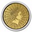 2022 Solomon Islands 1/100 oz Gold British Guiana Stamp Coin