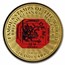 2022 Solomon Islands 1/100 oz Gold British Guiana Stamp Coin