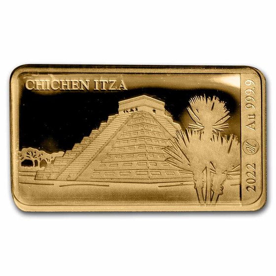 2022 Solomon Islands 1/100 oz Gold Chichen Itza 2022 Solomon Islands 1/100 oz Gold Chichen Itza