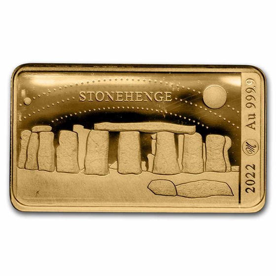 2022 Solomon Islands 1/100 oz Gold Stonehenge 2022 Solomon Islands 1/100 oz Gold Stonehenge