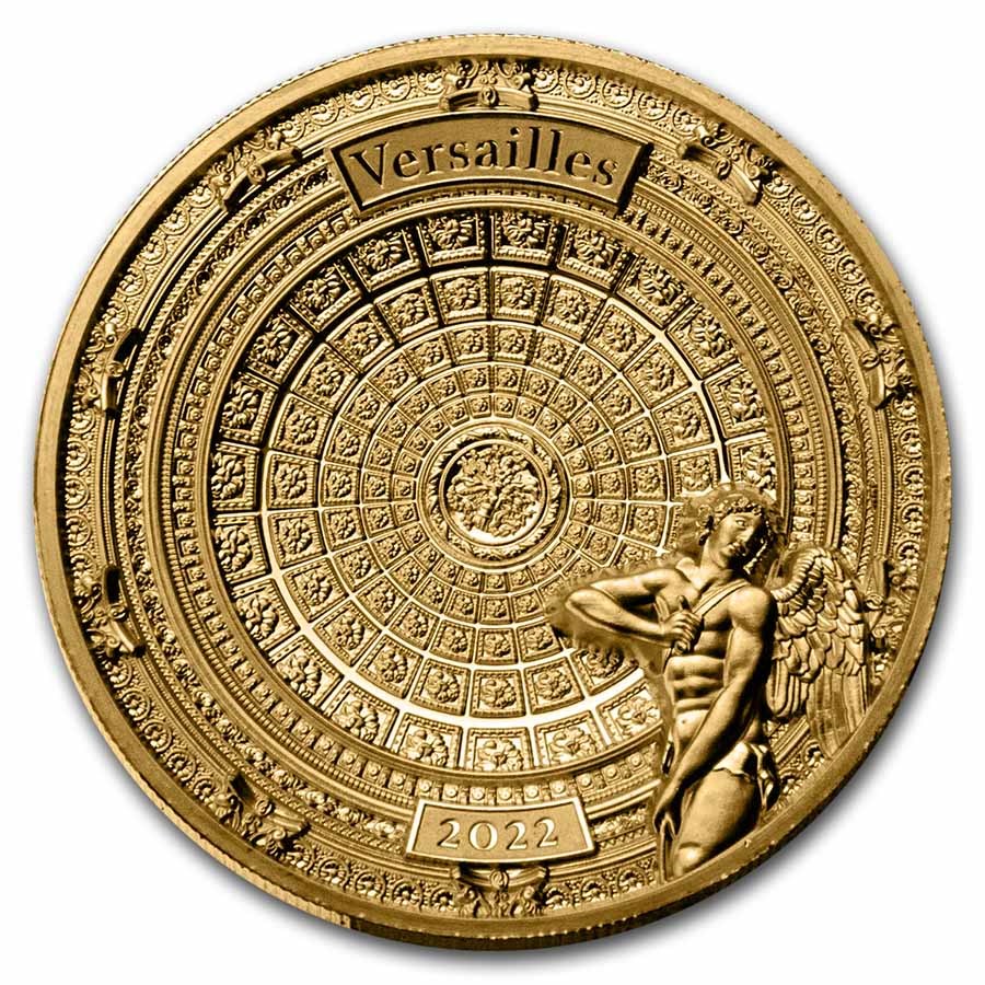 2022 Solomon Islands 100 gram Gold Versailles (4-Layer)