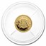 2022 Somalia 1/2 Gram Gold African Elephant BU