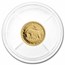 2022 Somalia 1/2 Gram Gold African Elephant BU