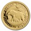 2022 Somalia 1/2 Gram Gold African Elephant BU