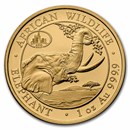 2022 Somalia 1 oz Gold Elephant (Chicago ANA Privy Mark)