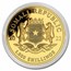 2022 Somalia 1 oz Gold Elephant Coin BU