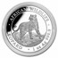 2022 Somalia 1 oz Silver African Wildlife Leopard BU