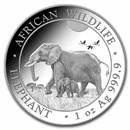 2022 Somalia 1 oz Silver Elephant BU 2022 Somalia 1 oz Silver Elephant BU