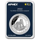 2022 Somalia 1 oz Silver Leopard (MD® Premier + PCGS FS)