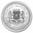 2022 Somalia 5 oz Silver Elephant BU