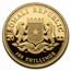 2022 Somalia 6-Coin Gold African Elephant First Struck Collection