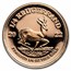 2022 South Africa 1/4 oz Proof Gold Krugerrand