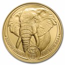 2022 South Africa 1 oz Gold Big Five Elephant BU