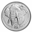 2022 South Africa 1 oz Platinum Big Five Elephant BU