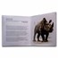 2022 South Africa 1 oz Silver Big Five Rhino BU
