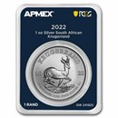 2022 South Africa 1 oz Silver Krugerrand (MD® Premier + PCGS FS)