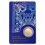 2022 South Korea 1/10 oz Gold 1 Clay Chiwoo Cheonwang BU (Blue)