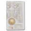 2022 South Korea 1/10 oz Gold 1 Clay Chiwoo Cheonwang BU (White)