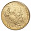 2022 South Korea 1/10 oz Gold 1 Clay Chiwoo Cheonwang BU (White)