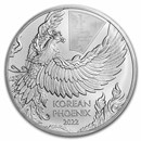 2022 South Korea 1 oz Silver Phoenix BU