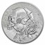 2022 South Korea 10 oz Silver Chiwoo Cheonwang BU